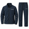 Textured Fleece Tracksuit Set