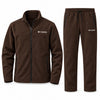 Textured Fleece Tracksuit Set