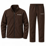 Textured Fleece Tracksuit Set