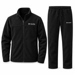Textured Fleece Tracksuit Set