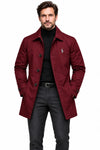 Embroidered Logo Car Coat