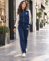 Color-Block Two-Piece Tracksuit