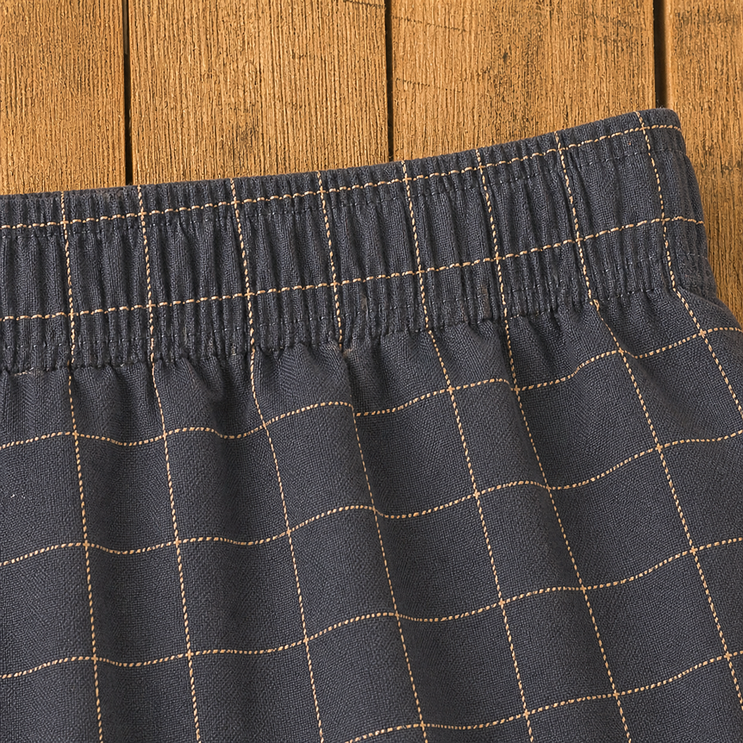 Plaid Cotton Boxers